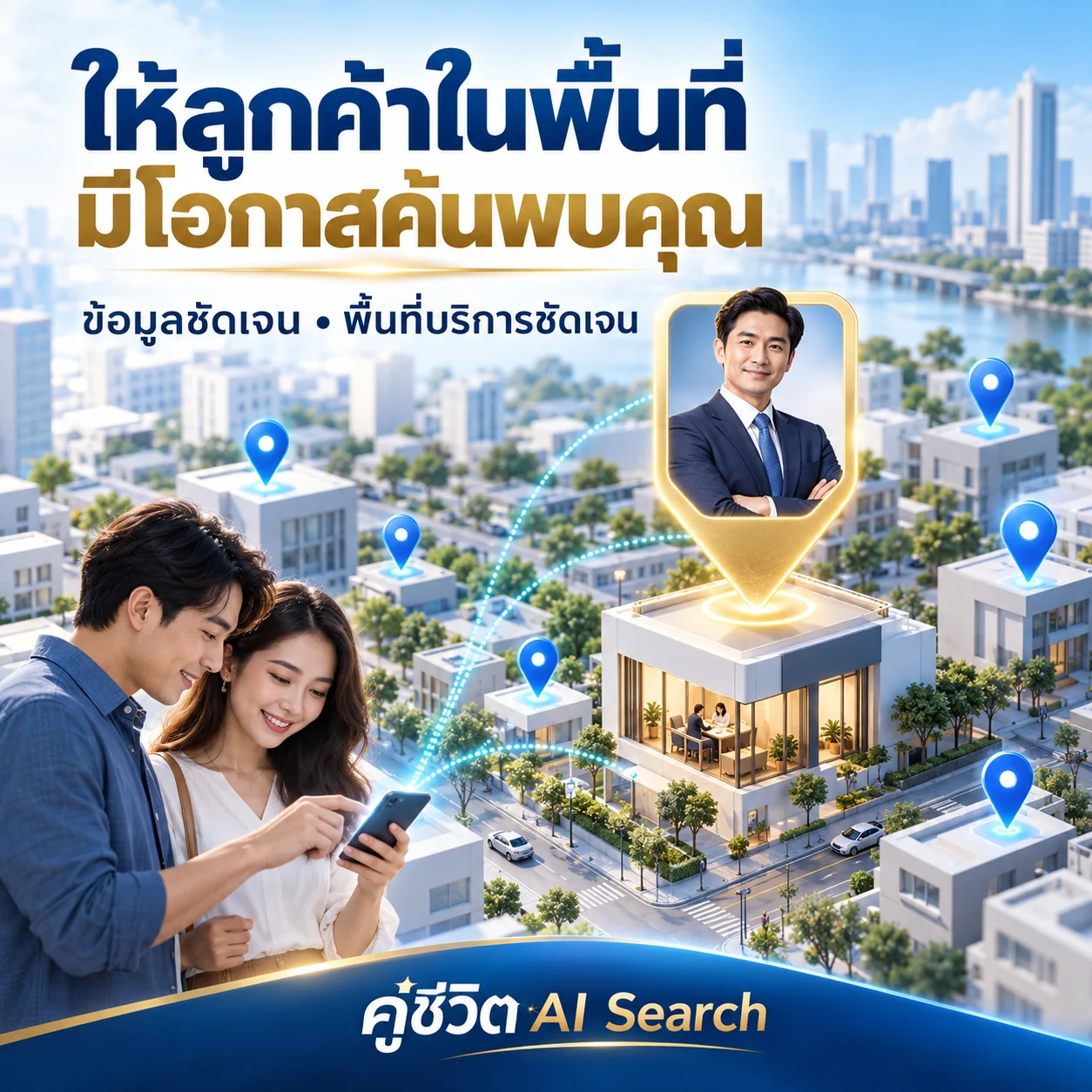 ภาพจำลอง: พื้นที่ให้บริการ